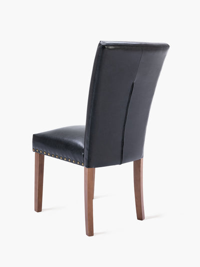 COLAMY Fabric Dining Chair CL420 Black #color_black