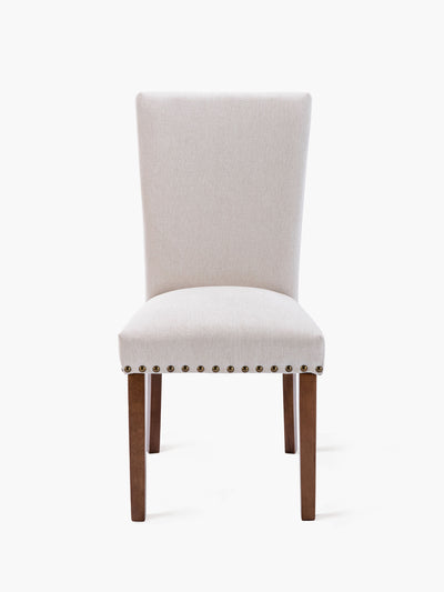 COLAMY Tufted Dining Chair CL420 Beige #color_beige