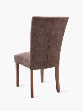 COLAMY Fabric Dining Chair CL420 Brown #color_brown