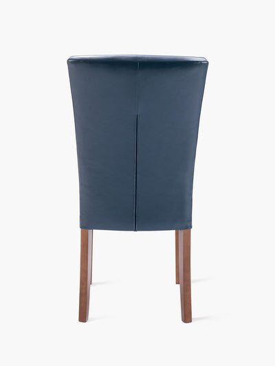 COLAMY Dining Chair with Solid Wood Legs CL420 Prussian Blue #color_prussianblue