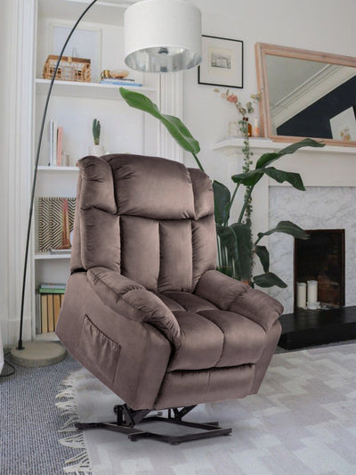 COLAMY Power Lift Recliner Chair for Elderly CL8233 Chocolate #color_chocolate