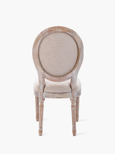 COLAMY Oval Side Chairs for Kitchen in Beige #color_beige
