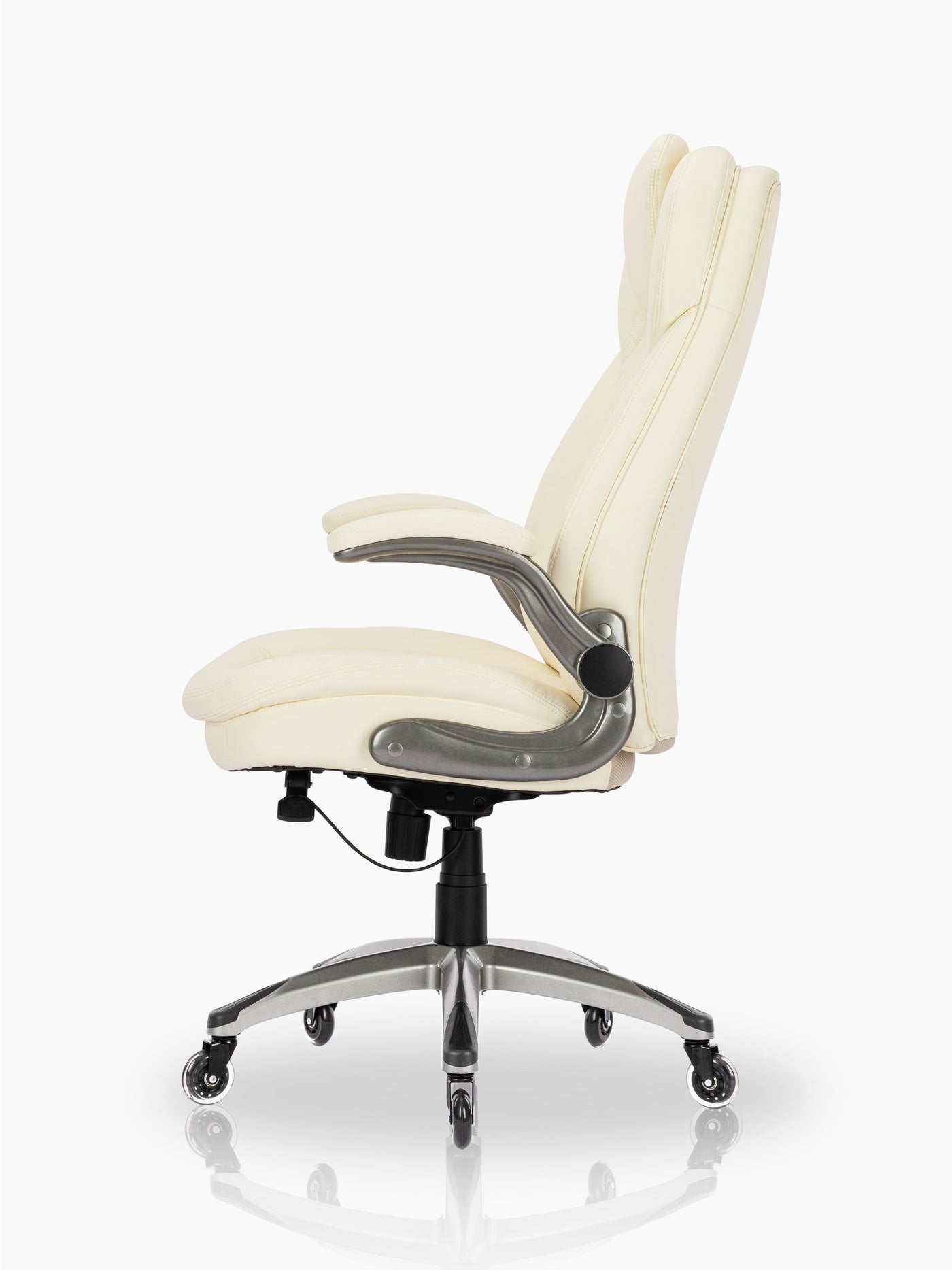 COLAMY Ergonomic High Back Home Office Chair CL6686 #color_ivory
