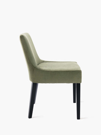 COLAMY Upholstered Corduroy Accent Side Leisure Chairs Green #color_green