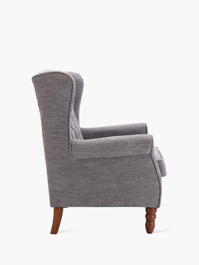 COLAMY Tufted Club Chair Gray #color_gray
