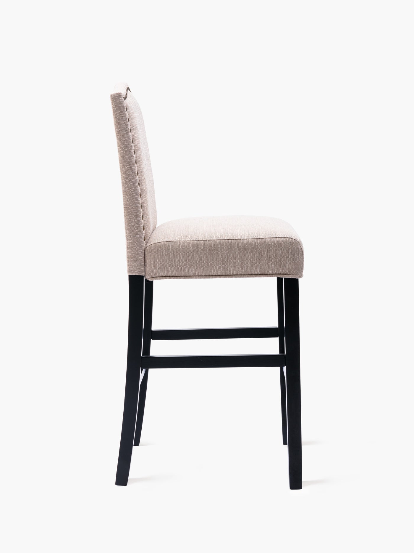 COLAMY Bar Stool with Solid Wood Frame CL361 #color_beige